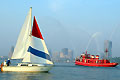 Buffalo Fire Boat Edward M. Cotter, July 3, Buffalo Harbor